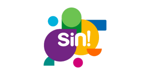 Logotipo da Sin!, cliente da Universo FX