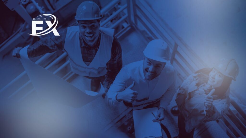 Trabalhadores de segurança do trabalho.