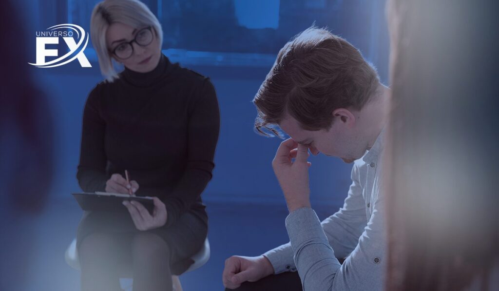 conversa com psicóloga