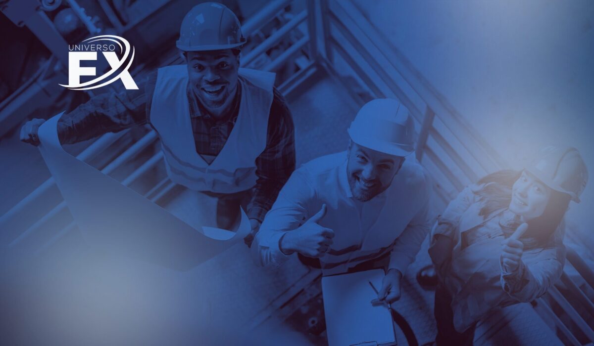 Trabalhadores de segurança do trabalho.